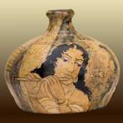 Ajanta-Ellora styled face