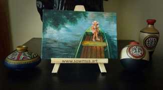 Young Girl on a Boat