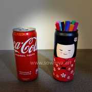 Japanese Girl Pen Stand