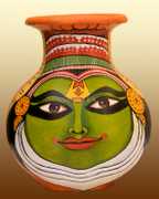 Kathakali face
